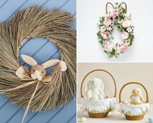Easter: Baskets, Decor & Spring Favorites cover photo collage