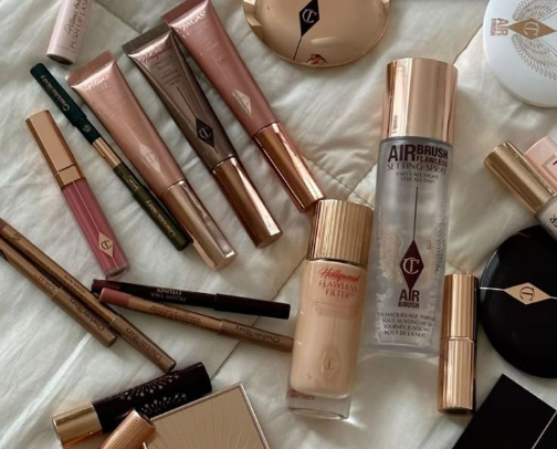 Makeup for dry skin cover photo collage