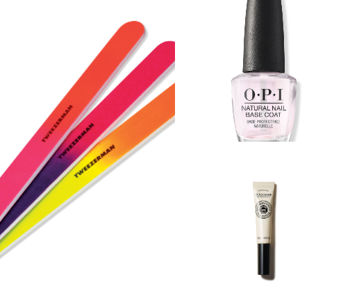 Everything you need for a mani/pedi at home cover photo collage