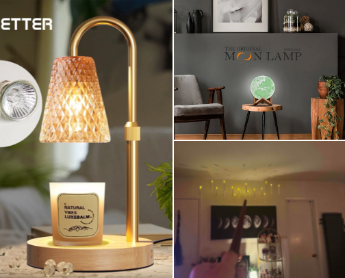 Cozy Home Essentials and Decor cover photo collage