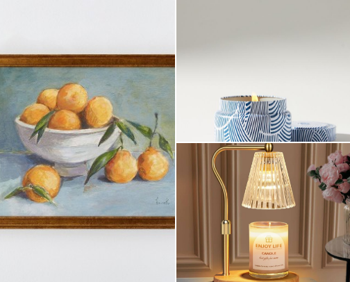 home decor & essentials cover photo collage