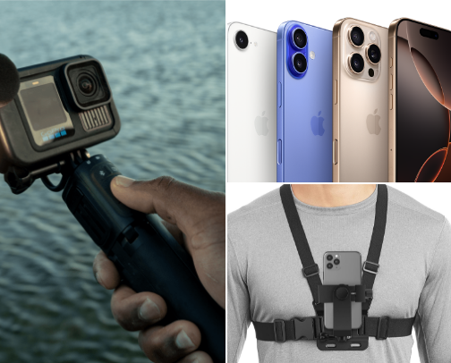What Camera's does Coasterpat use? cover photo collage
