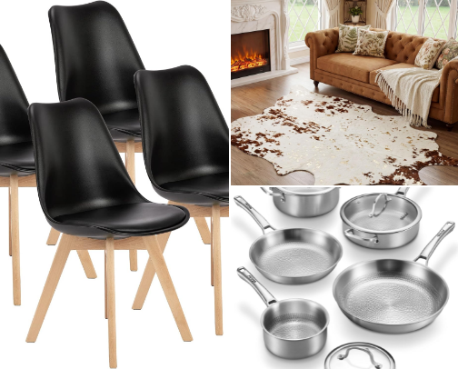 Budget Luxe Noir (Home Style) cover photo collage