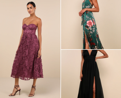 Dresses cover photo collage