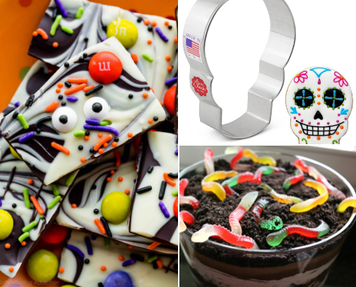 Halloween Cooking Ideas cover photo collage