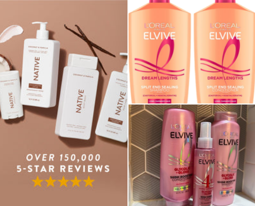 FAV SHAMPOO/CONDITIONER cover photo collage