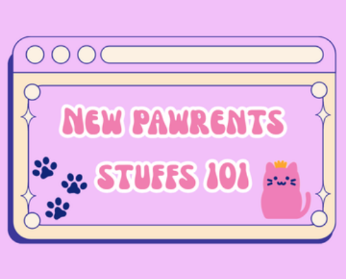 New Pawrents Stuffs 101 cover photo collage