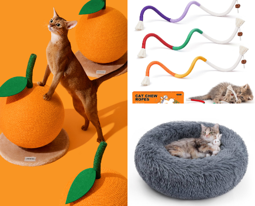 cat must haves cover photo collage