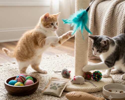 🐾 Zorro & Lilly’s Guide: Minimalist Living for Picky Cats cover photo collage