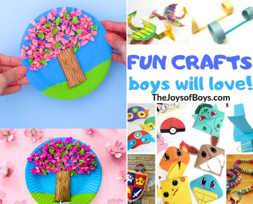 Crafts for the whole family cover photo collage