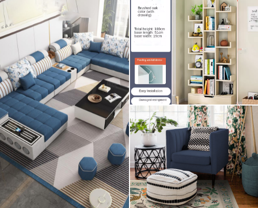 House Tour 🏠|home utilities| kitchen items| living room items| make your home your personal MTV crib cover photo collage