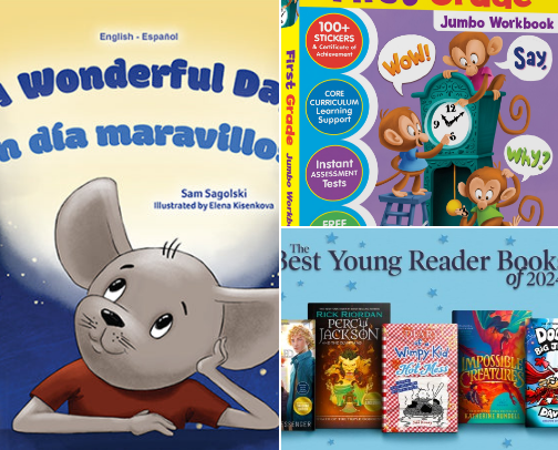 Children's Books cover photo collage