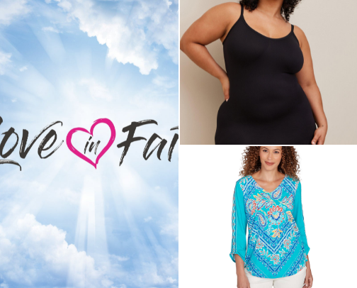 Comfortable plus size clothing cover photo collage