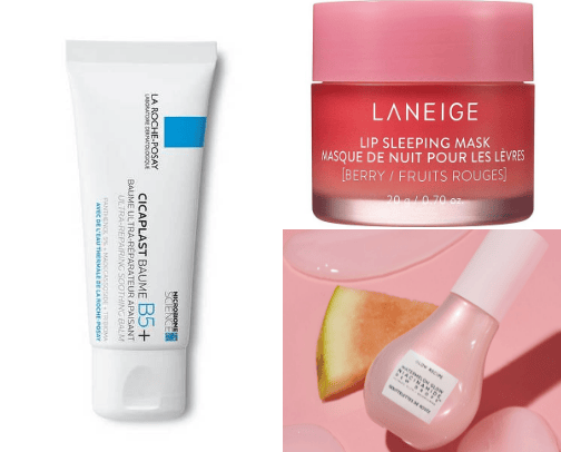 skincare cover photo collage