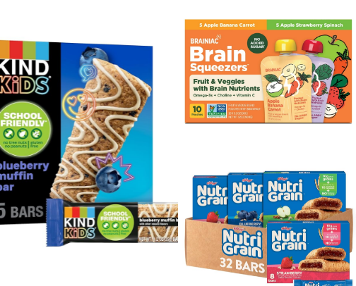 Favorite Snacks for Toddlers cover photo collage