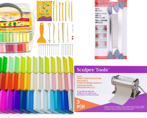 Polymer Clay recommendations for beginners cover photo collage