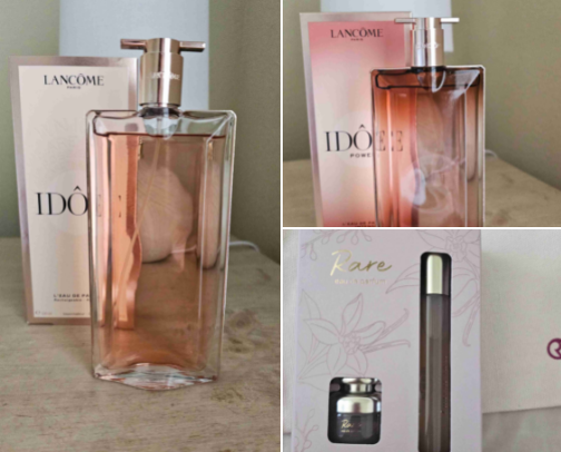 Most love fragrances cover photo collage