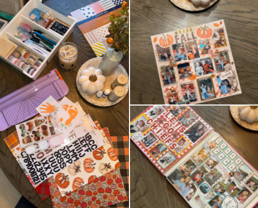 scrapbooking starter kit 📸✂️📒 cover photo collage