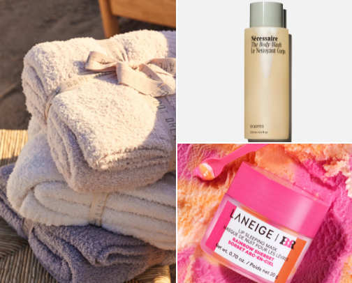 My Cozy Girl Night-In Essentials! cover photo collage