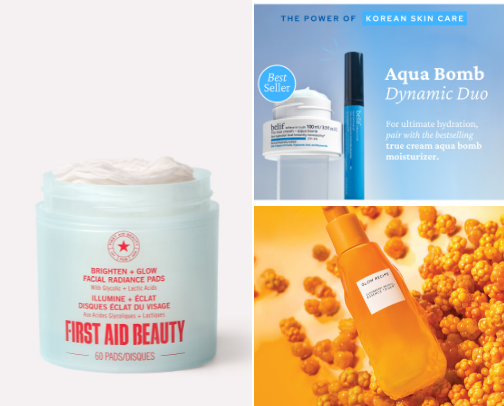 My everyday skincare routine cover photo collage