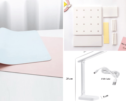 Minimalist Desk Setup cover photo collage
