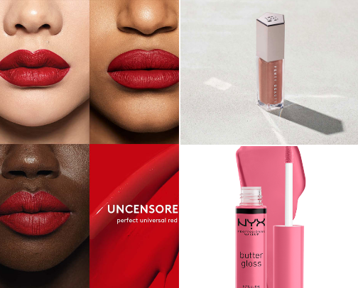 Let’s get lippy cover photo collage