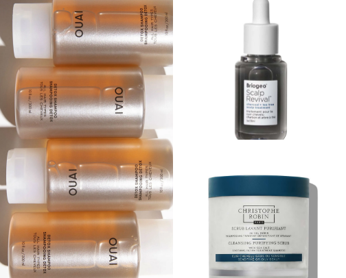 Most effective products for greasy scalp and dry ends cover photo collage