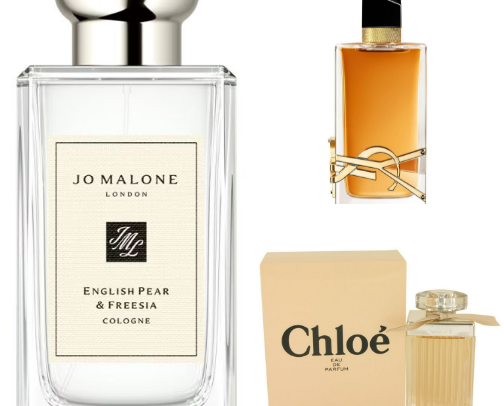 IT GIRL perfumes cover photo collage