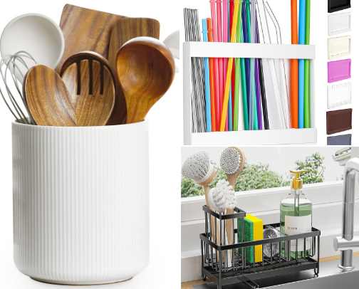 Pantry & Kitchen Organization That Won’t Break the Bank cover photo collage