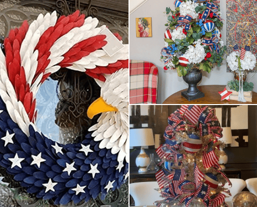 Patriotic Home Decor cover photo collage