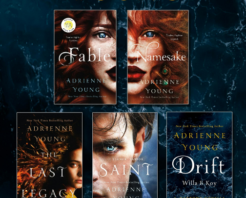 My favorite YA fantasy book series⚔️🏰🌹 cover photo collage