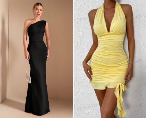 Elegant dresses for any occasion cover photo collage