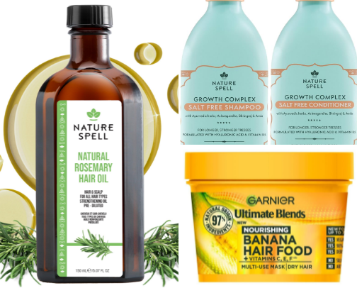 Hair recommendations cover photo collage