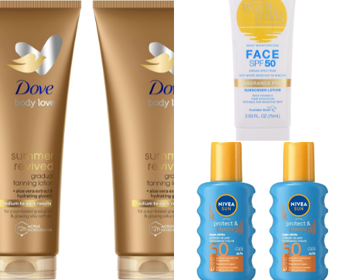 Summer Bronze – how to get that glow without the sun cover photo collage