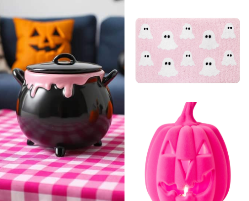 Pink Halloween 💗🎀👛👻 cover photo collage