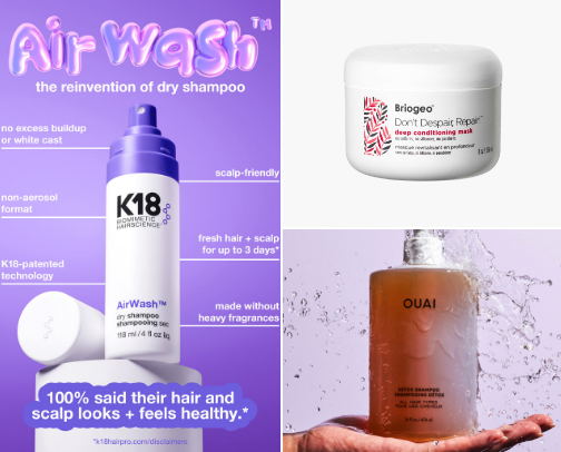 All things hair 💇🏻‍♀️ cover photo collage