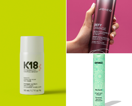 Damaged hair must-haves! cover photo collage