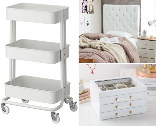 Cute Dorm Must Haves! cover photo collage