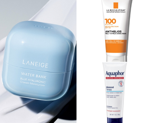 SKIN + LIP CARE ESSENTIALS cover photo collage