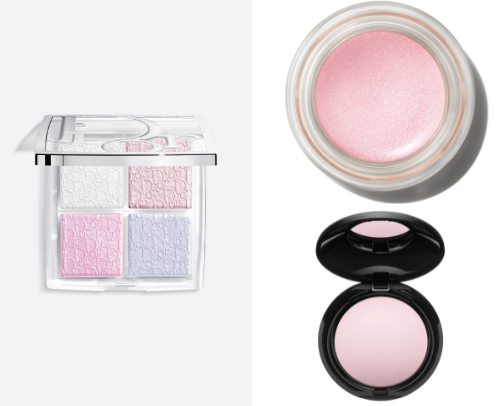 makeup to achieve a frosty pearl look (perfect for the holiday season) cover photo collage