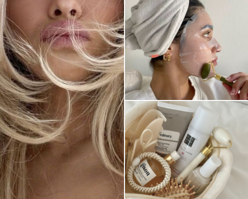 Soft Rituals & High-Shine Bases cover photo collage