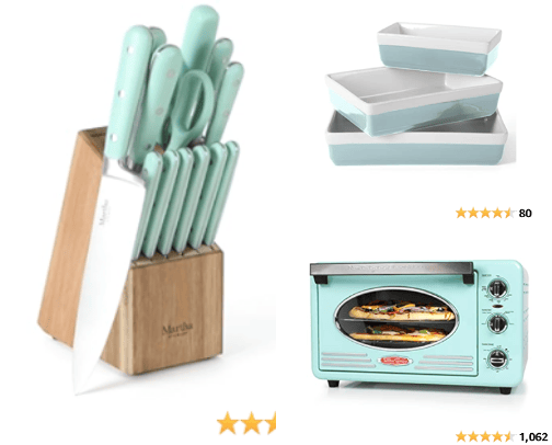 My Favorite Turqoise Kitchen Finds! cover photo collage