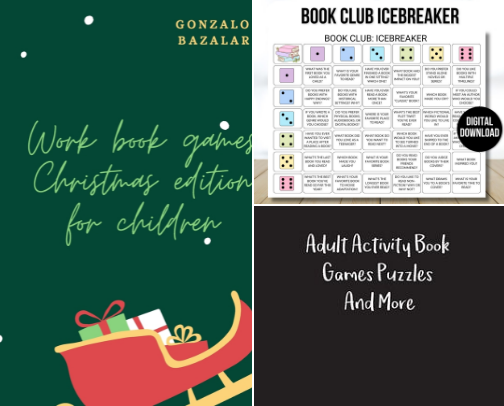 Book Club Games Collection cover photo collage