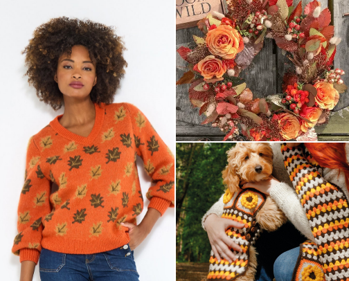 The Whispering Woods - Cozy Autumn cover photo collage