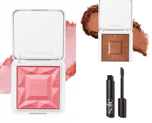 My essential clean beauty makeup cover photo collage