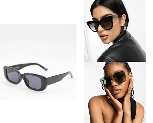 Sunglasses that you must have! Asos edition cover photo collage