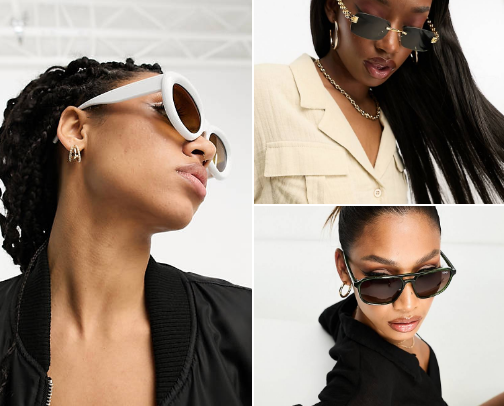 2025 Sunglasses Edit: From Timeless Classics to Trendy Frames
~ Asos edition~ cover photo collage
