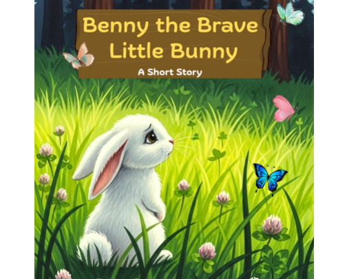Benny and the Brave Forest Adventure | PART-1 cover photo collage