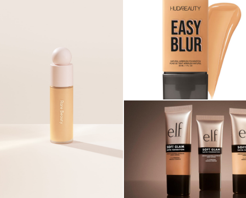 Foundation for all skin types✨ cover photo collage