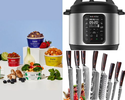 kitchen accessories cover photo collage